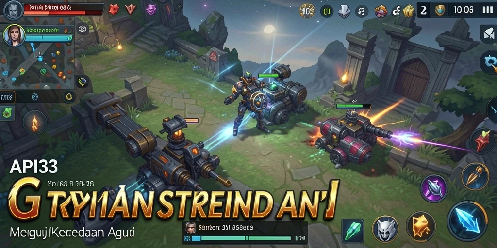 Tampilan menarik dari gameplay API33 yang mendebarkan dan strategis.
