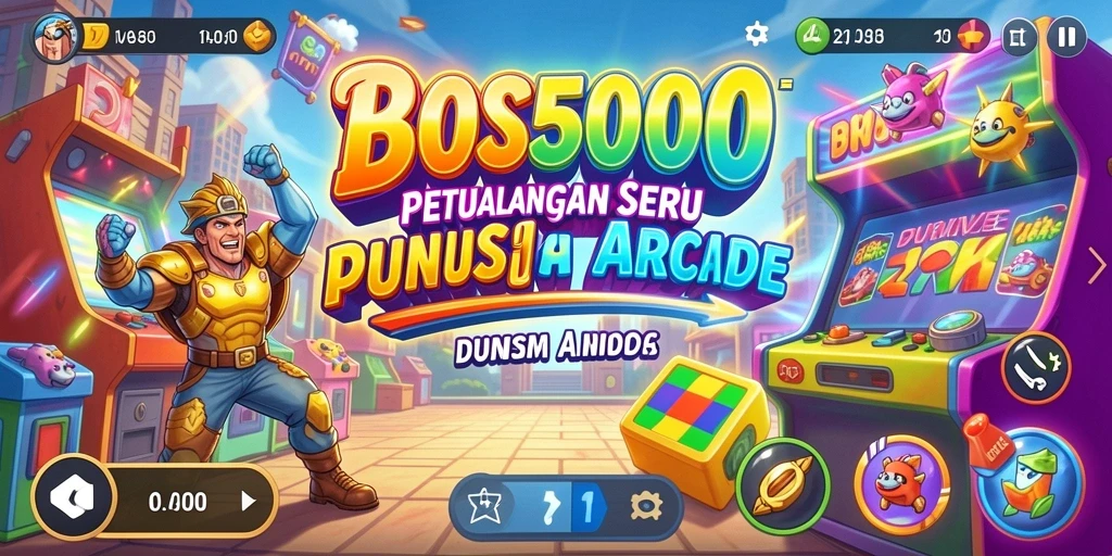 Tampilan aksi seru dalam gameplay BOS5000 yang memikat.