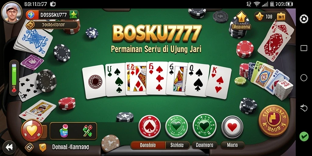 Menampilkan gameplay seru dari BOSKU777 dengan grafis menarik.