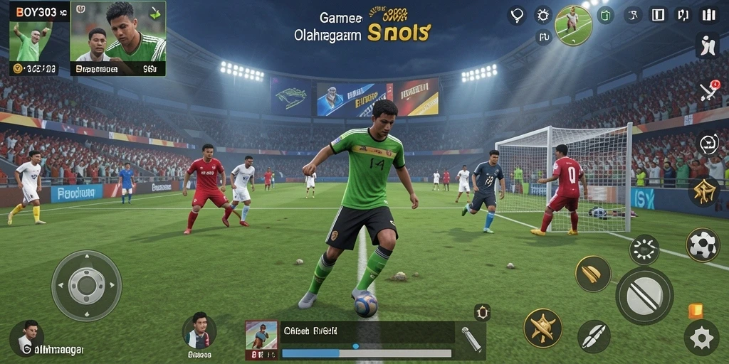Tampilan seru dari gameplay BOY303 dengan aksi olahraga yang mendebarkan.