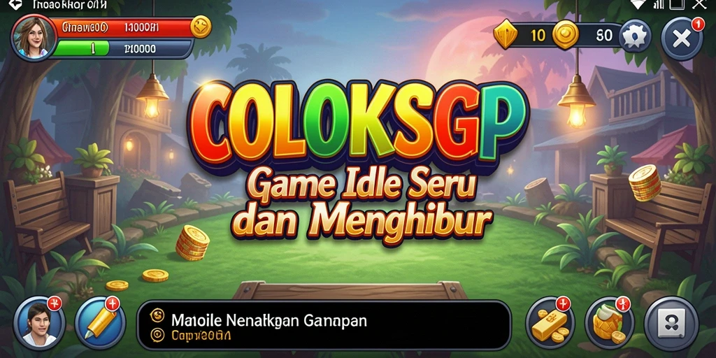 Tampilan gameplay seru dan mengasyikkan di COLOKSGP.