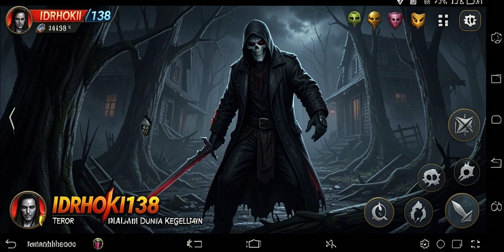 Gameplay mendebarkan di dunia kegelapan dalam IDRHOKI138.