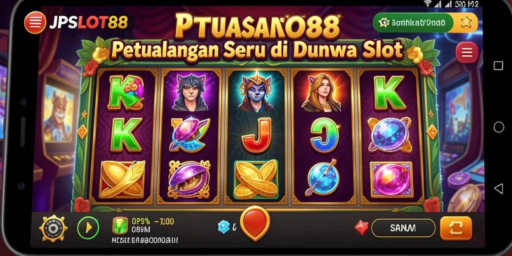 Screenshot utama JPSLOT88 menampilkan gameplay yang seru dan menantang.