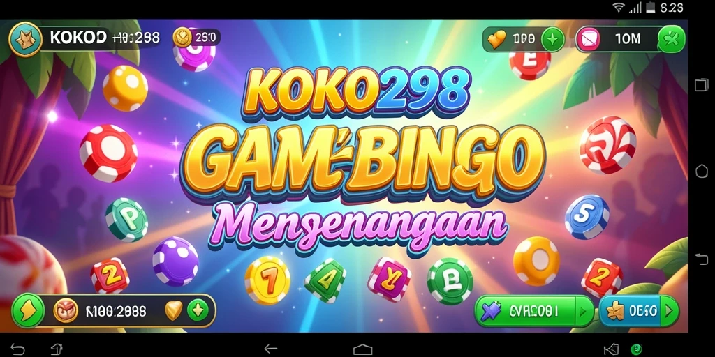 Screenshot gameplay KOKO288 yang menampilkan keseruan permainan Bingo.
