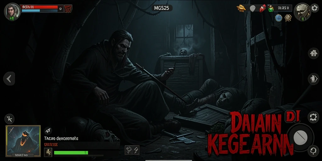 Gameplay MG525 yang menegangkan dengan suasana Horror yang kuat.