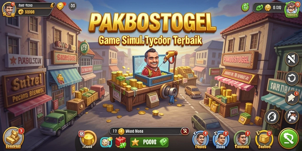 Tampilan menarik dari gameplay <strong>PAKBOSTOGEL</strong> yang penuh strategi Tycoon.