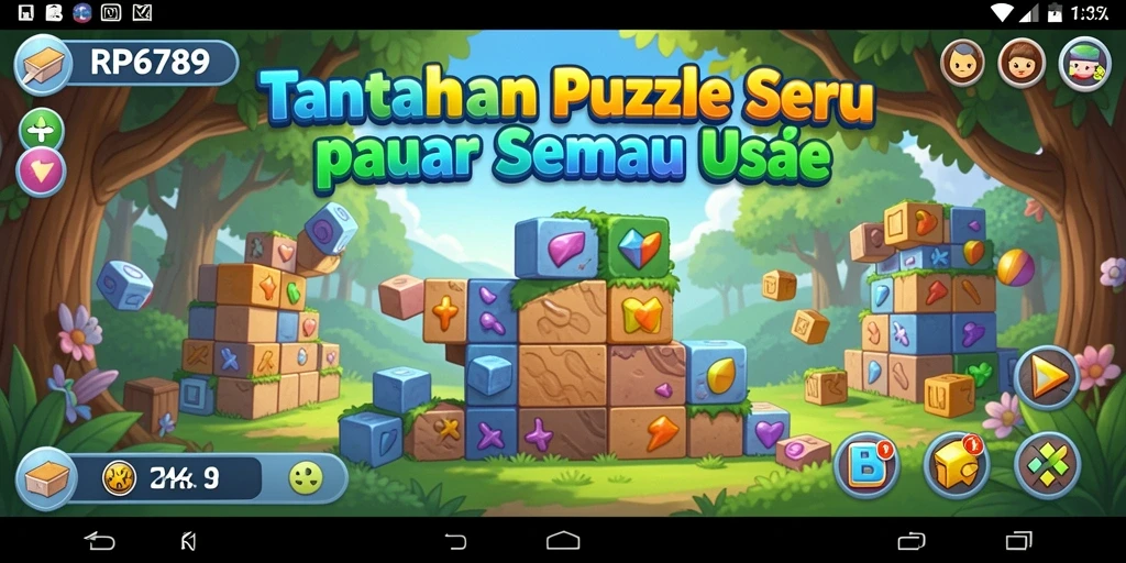 Gameplay seru RP6789 dengan berbagai tantangan Puzzle.