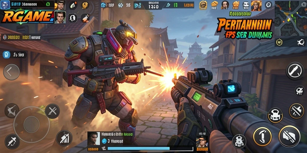 Tangkapan layar RPGAME menampilkan aksi tembak-menembak yang mendebarkan.