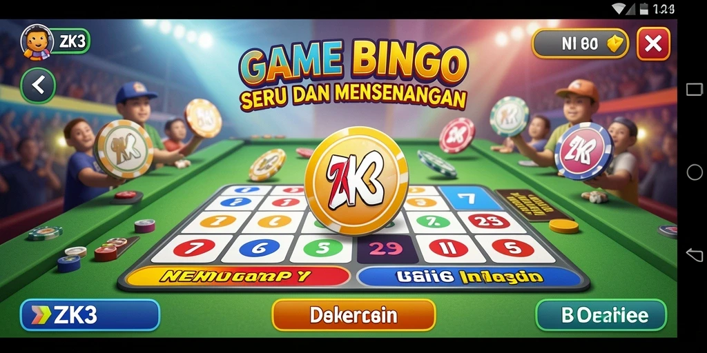 Tampilan gameplay seru dalam ZK3 yang menggembirakan.